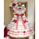 Mademoiselle Pearl Strawberry Cutsew Cardigan Blouses Skirt JSKs and OPs(Reservation/Full Payment Without Shipping)
